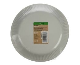 DECORATA | Πιάτα Βιοδιασπώμενα 23cm Λαχανί 8 Τεμάχια