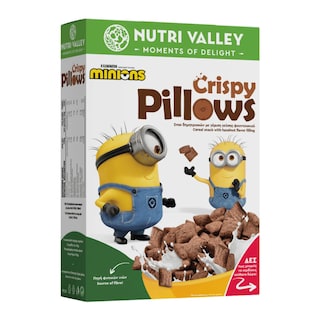 NUTRI VALLEY | Δημητριακά Minions Crispy Pillows 375g