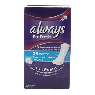 ALWAYS | HYGIENE PANTY LINER PROFRESH NORMAL 26 PCS