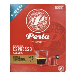 PERLA BEVERAGES | Κάψουλες Καφέ Perla Espresso Classic 20x5g
