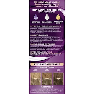 PALETTE | Βαφή Μαλλιών Intensive Color Creme 8.1 Ξανθό Ανοιχτό Σαντρέ 1 Τεμ.