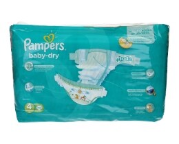 PAMPERS | BABY DRY | ΠΑΝΕΣ ΜΩΡΟΥ MAXI No 4 42 ΤΕΜ