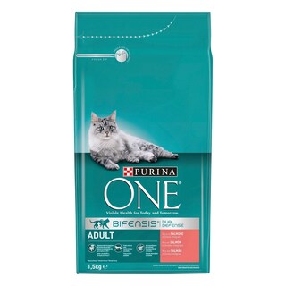 PURINA ONE | Γατοτροφή Adult Σολομός & Δημητριακά 1.5kg