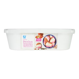 ΑΒ | Παγωτό Light Βανίλια Κακάο Φράουλα 1kg