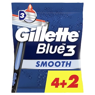 GILLETTE | Ξυριστική Μηχανή Blue IIΙ 4+2 Τεμάχια