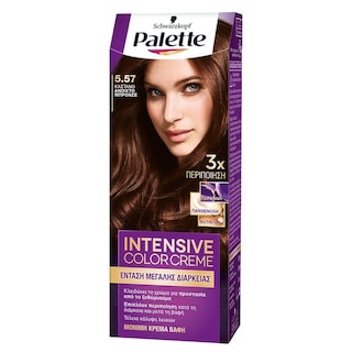 PALETTE | Βαφή Μαλλιών Intensive 5.57 Καστανό Ανοιχτό Μπρονζέ 1 Τεμάχιο