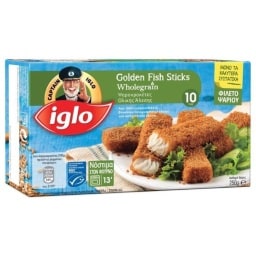 IGLO | Κροκέτες Ψαριών Ολικής Άλεσης Κατεψυγμένες 250gr