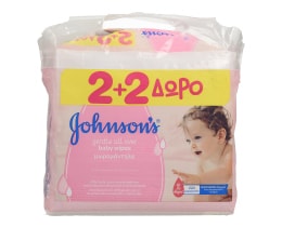 JOHNSON BABY | ΜΩΡΟΜΑΝΤΗΛΑ GENTLE CLEANS 4 TEM ΠΡΟΣΦΟΡΑ 2 + 2 ΔΩΡΟ