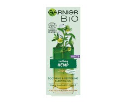 GARNIER | Κρέμα Νύχτας Bio Ενυδατική Έλαιο Κάνναβης 30ml
