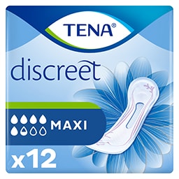 Σερβιέτες Μέτριας Ακράτειας Discreet Maxi 12 Τεμάχια