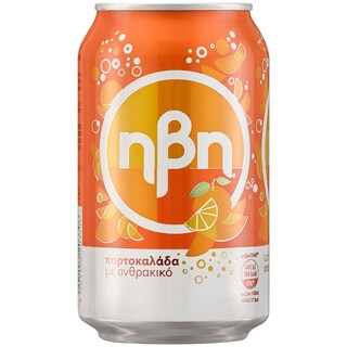 HBH | ΑΝΑΨΥΚΤΙΚΟ ΠΟΡΤΟΚΑΛΙ ΚΟΚΚΙΝΟ ΜΕ ΑΝΘΡΑΚΙΚΟ ΚΟΥΤΙ 330 ML