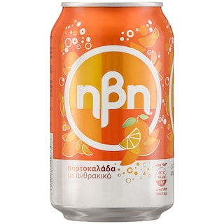 HBH | ΑΝΑΨΥΚΤΙΚΟ ΠΟΡΤΟΚΑΛΙ ΚΟΚΚΙΝΟ ΜΕ ΑΝΘΡΑΚΙΚΟ ΚΟΥΤΙ 330 ML