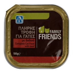 FAMILY FRIENDS | Γατοτροφή Alu Βοδινό 100 gr