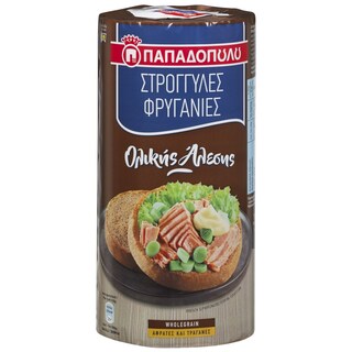 - | Φρυγανιές Στρογγυλές Ολικής Άλεσης 125g