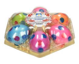 ΧΡΥΣΑ ΑΥΓΑ | Αυγά Βρασμένα & Βαμμένα Μαργαρίτα 6 Τεμάχια