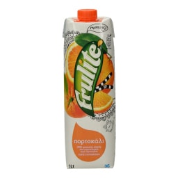FRULITE | ΦΡΕΣΚΟΣ ΧΥΜΟΣ ΦΥΣΙΚΟΣ ΠΟΡΤΟΚΑΛΙ 1 LT