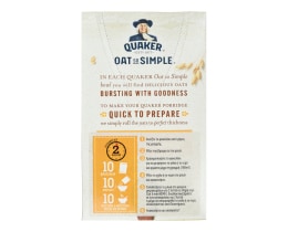 QUAKER | Νιφάδες Βρώμης Golden Syrup Ολικής Άλεσης 360g Έκπτωση 0.50Ε