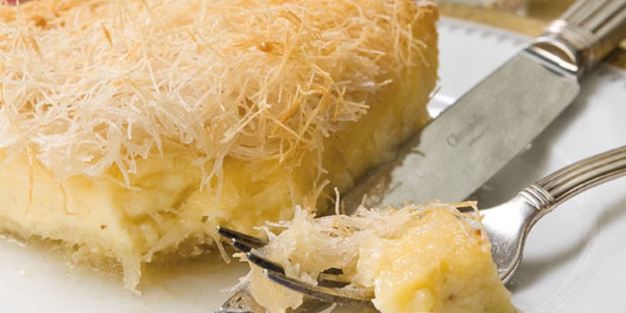 Γαλακτομπούρεκο με καταΐφι