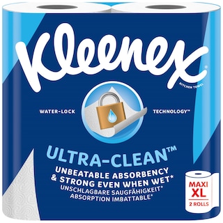 KLEENEX | Χαρτί Κουζίνας Ultra Clean 2 Ρολά 300g