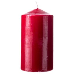 LION | Κερί Παραφίνης Αντικαπνικό 7x13cm Μπορντό 1 Τεμάχιο