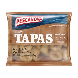 PESCANOVA | Θράψαλα Tapas Πανέ Μίνι Ροδέλες 400g
