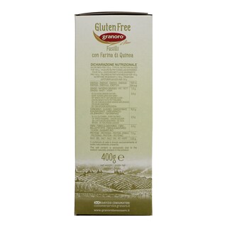 GRANORO | ΖΥΜΑΡΙΚΑ ΦΟΥΣΙΛΙ ΧΩΡΙΣ ΓΛΟΥΤΕΝΗ ΜΕ ΚΙΝΟΑ 400GR