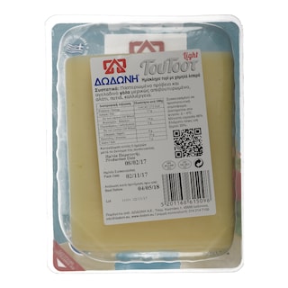 ΔΩΔΩΝΗ | Τυρί Ημίσκληρο ΤουΤοστ Light Φέτες 200g