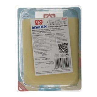 ΔΩΔΩΝΗ | SEMIHARD LIGHT SLICES 200GR DODONI