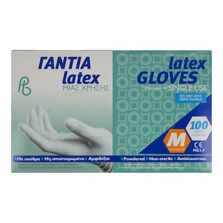 PRIVATE BRANDS | Γάντια Latex Medium 100 Τεμάχια