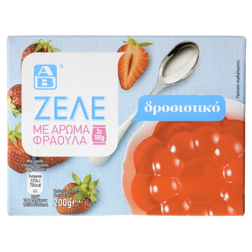 ΑΒ Ζελέ Φράουλα 200g