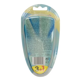BIC | Ξυραφάκια Μίας Χρήσης Soleil Bella 4 Τεμάχια 3+1 Δώρο 3+1ΤΕΜ