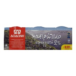 ΔΩΔΩΝΗ | ΗΠΕΙΡΩΤΙΚΟ | Γιαούρτι Στραγγιστό Ηπειρώτικο 2%  3 X 200 gr 0.50Ε