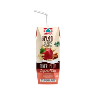 ΔΕΛΤΑ | Ρόφημα Βρώμη Μήλο Κανέλα 250ml