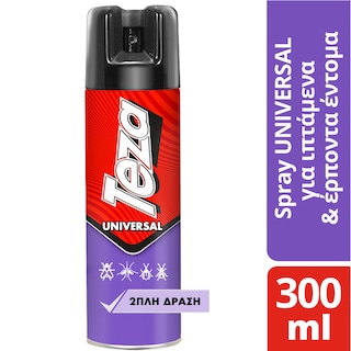 TEZA | Universal Spray για Έρποντα & Ιπτάμενα Έντομα 300ml