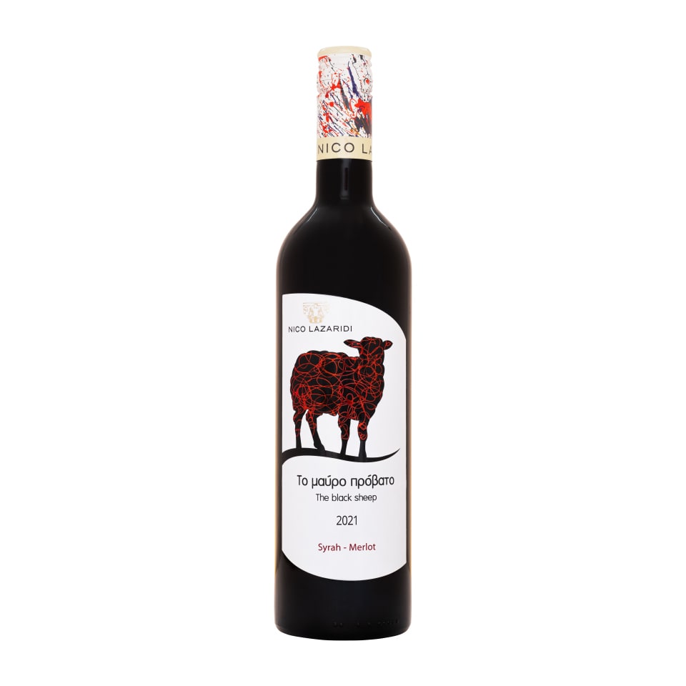 ΜΑΥΡΟ ΠΡΟΒΑΤΟ Οίνος Ερυθρός Ξηρός 750ml