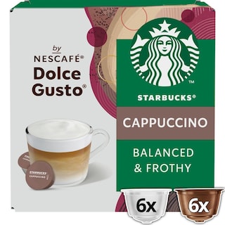 STARBUCKS | Κάψουλες Καφέ Dolce Gusto Cappuccino 120g