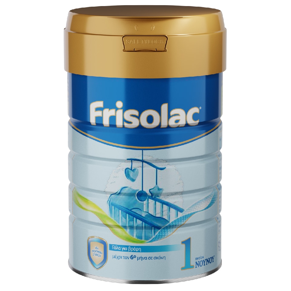 FRISOLAC Γάλα 1ης Βρεφικής Ηλικίας Σκόνη Βρέφη 6 μηνών 400g