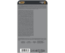 BIC | Ανταλλακτικά Ξυραφιού Hybrid 5 Flex 4 Τεμάχια