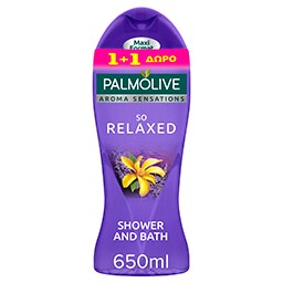 PALMOLIVE | Αφρόλουτρο Aroma So Relaxed 650ml 1+1 Δώρο