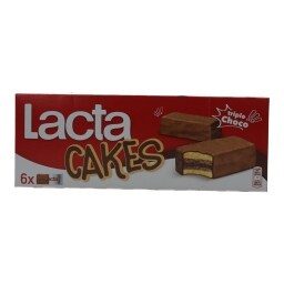 LACTA | CAKE BAR TRIPLE CHOCO 180 GR