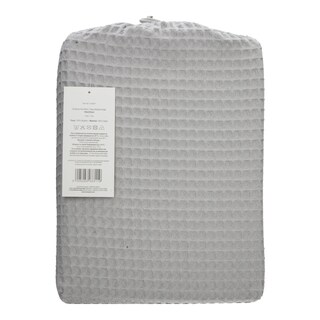 APP | Κουβέρτα Πικέ Μονή Γκρι 1 Τεμάχιο