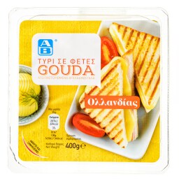 Τυρί Ημίσκληρο Γκούντα Ολλανδίας Φέτες 400g