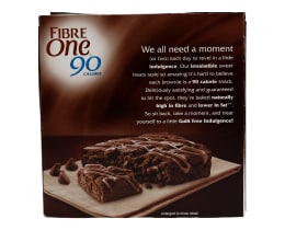 FIBRE | BROWNIE ΜΕ ΓΕΥΣΗ ΣΟΚΟΛΑΤΑ 120 GR FIBRE ONE ΣΟΚΟΛΑΤΑ 120G