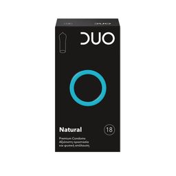 DUO | Προφυλακτικά Natural 18 Τεμάχια