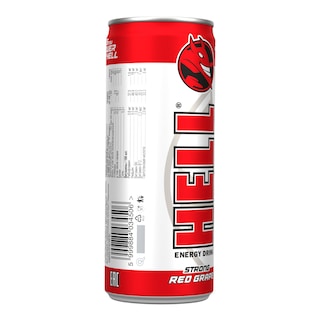 HELL | ENERGY RED GRAPE CAN Strong Red Grape Κουτί 250ml