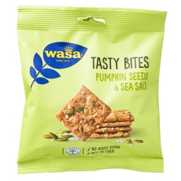 WASA | Κράκερ Tasty Bites με Κολοκύθα & Αλάτι 50g