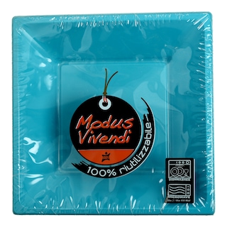 - | ΠΙΑΤΑ ΠΛΑΣΤΙΚΑ ΤΕΤΡΑΓΩΝΑ ΤΥΡΚΟΥΑΖ 18 CM 1 TEM