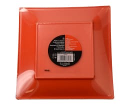 - | ΠΙΑΤΑ ΠΛΑΣΤΙΚΑ ΤΕΤΡΑΓΩΝΑ ΠΟΡΤΟΚΑΛΙ 23 CM 8 TEM