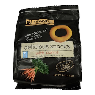 ΤΣΑΝΑΚΙΑ | SNACKS CARROT 60G