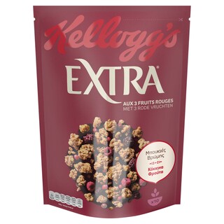 KELLOGGS | Extra Muesli Κόκκινα Φρούτα 450gr
